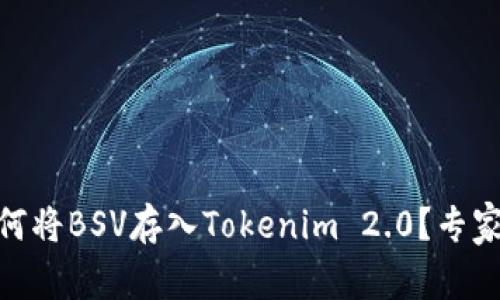 超全面解析：如何将BSV存入Tokenim 2.0？专家独家秘诀揭秘！