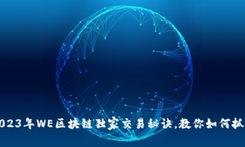 专家揭秘：2023年WE区块链独家交易秘诀，教你如何抓住投资机会！